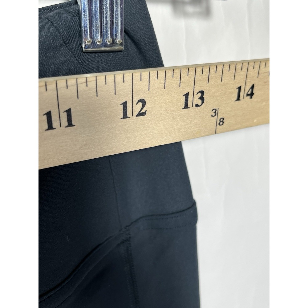 Gymshark Women's Crossover Leggings Athletic Lightweight Darkest Teal Size S EUC - Picture 7 of 11